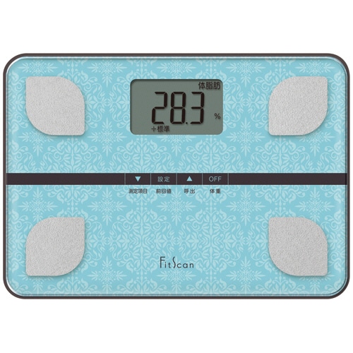 タニタ 体組成計 FitScan ブルー FS-103-BL 1台(ご注文単位1台)【直送品】