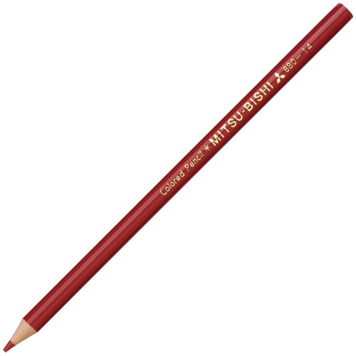 三菱鉛筆 色鉛筆880級 紅色 K880.14 12本/箱（ご注文単位1箱）【直送品】