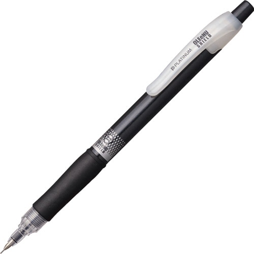 プラチナ オ・レーヌ シールド シャープペンシル 0.5mm (軸色 メタリックブラック) MOLS-200#1 1本(ご注文単位1本)【直送品】