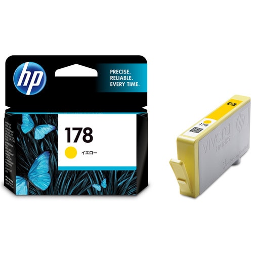HP HP178 インクカートリッジ イエロー CB320HJ 1個(ご注文単位1個)【直送品】