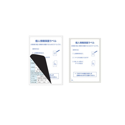 ヒサゴ 目隠しラベル 返送用 はがき 全面 GB2413 1冊(100シート)(ご注文単位1冊)【直送品】