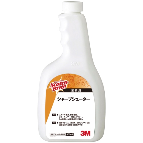 3M スコッチ・ブライト シャープシューター 付替用 480ml 1本(ご注文単位1本)【直送品】