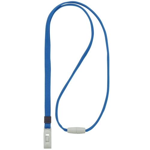 ライオン事務器　名札用ストラップ　イエロー　N-4P　1本（ご注文単位1本）【直送品】