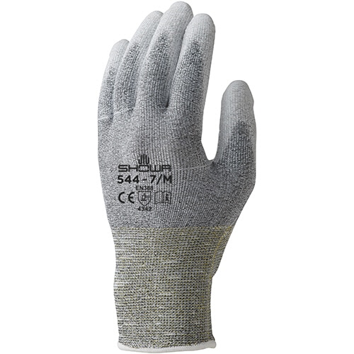 ショーワグローブ　No.544　簡易包装ケミスターパームFS　M　グレー　NO544-M10P　1パック（10双）（ご注文単位1パック）【直送品】