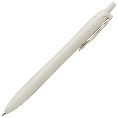 三菱鉛筆　油性ボールペン　ジェットストリーム　シングル　（Lite　touch　ink搭載）　0.5mm　黒　（軸色：シェルホワイト）　SXNLS05.1　1本（ご注文単位1本）【直送品】