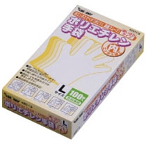 川西工業 ポリエチレン手袋 内エンボス クリア S #2013 100枚/箱（ご注文単位1箱）【直送品】