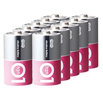 TANOSEE　アルカリ乾電池　プレミアム　単1形　1セット（100本：10本×10箱）（ご注文単位1セット）【直送品】