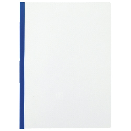 TANOSEE　レールホルダー（エコノミータイプ）　A4タテ　10枚収容　青　1セット（300冊：30冊×10パック）（ご注文単位1セット）【直送品】