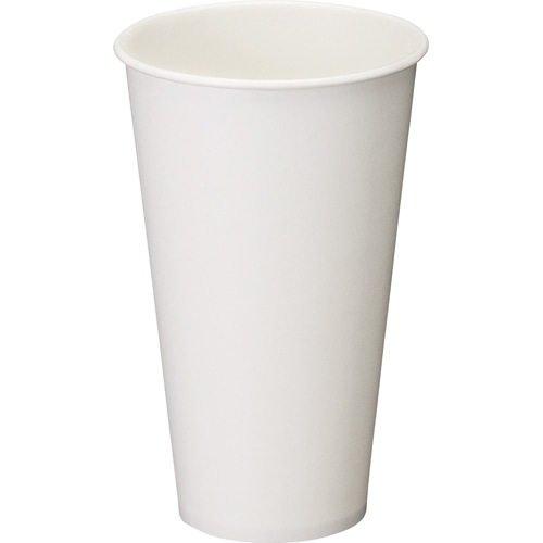日本デキシー 両面ラミカップ ホワイト 420ml(14オンス) KCCPS4EW 1セット(35個:7個×5パック)(ご注文単位1セット)【直送品】