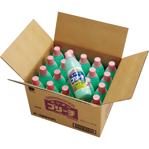 第一石鹸　キッチンブリーチ　600ml　1セット（20本）（ご注文単位1セット）【直送品】