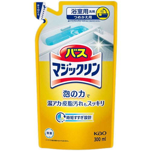 花王 バスマジックリン 泡立ちスプレー つめかえ用 300mL 1個(ご注文単位1個)【直送品】