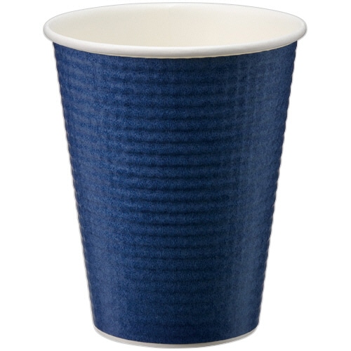 サンナップ エンボスカップ 260mL(9オンス) ダークブルー C2640EDBFS 1セット(1000個:40個×25パック)/セット（ご注文単位1セット）【直送品】