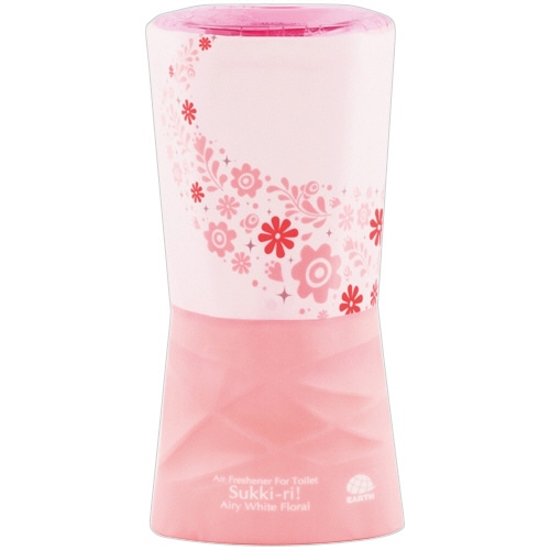 アース製薬 トイレのスッキーリ! 置き型 エアリーホワイトフローラルの香り 400mL 1セット(3個)/セット（ご注文単位1セット）【直送品】