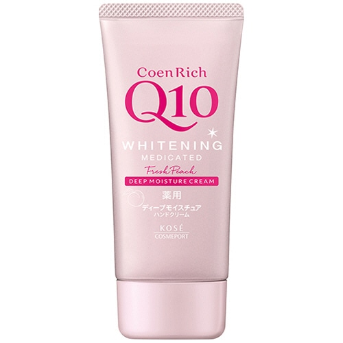 コーセーコスメポート コエンリッチ 薬用ホワイトニング ハンドクリーム もぎたてピーチの香り 80g 1本(ご注文単位1本)【直送品】