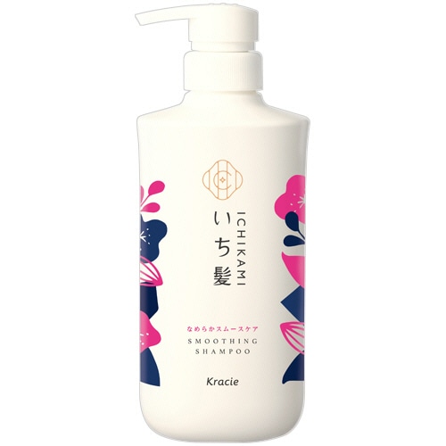 クラシエ いち髪 なめらかスムースケア シャンプー 本体 480mL 1本(ご注文単位1本)【直送品】