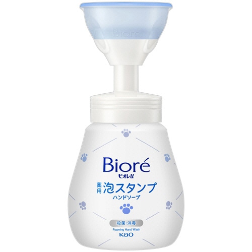 花王 ビオレu 薬用泡スタンプハンドソープ にくきゅう型 マイルドシトラスの香り 本体 240mL 1本/個（ご注文単位1個）【直送品】