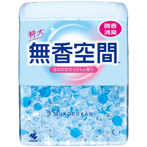 小林製薬 無香空間 ほのかなせっけんの香り 特大 本体 630g 1個（ご注文単位1個）【直送品】