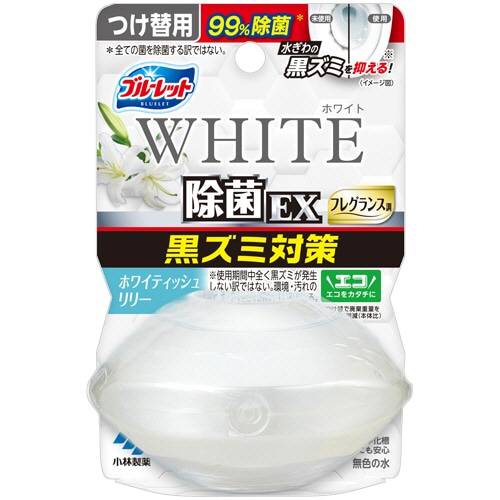 小林製薬 液体ブルーレットおくだけ 除菌EX フレグランス ホワイティッシュリリーの香り つけ替用 67mL 1個(ご注文単位1個)【直送品】