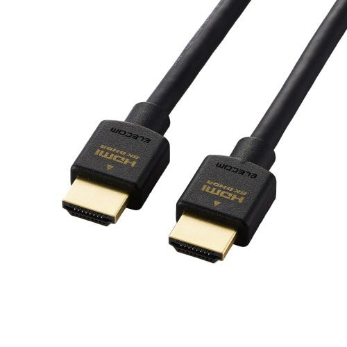 エレコム ウルトラハイスピードHDMIケーブル ブラック 2.0m RoHS指令準拠(10物質) DH-HD21E20BK2 1本(ご注文単位1本)【直送品】