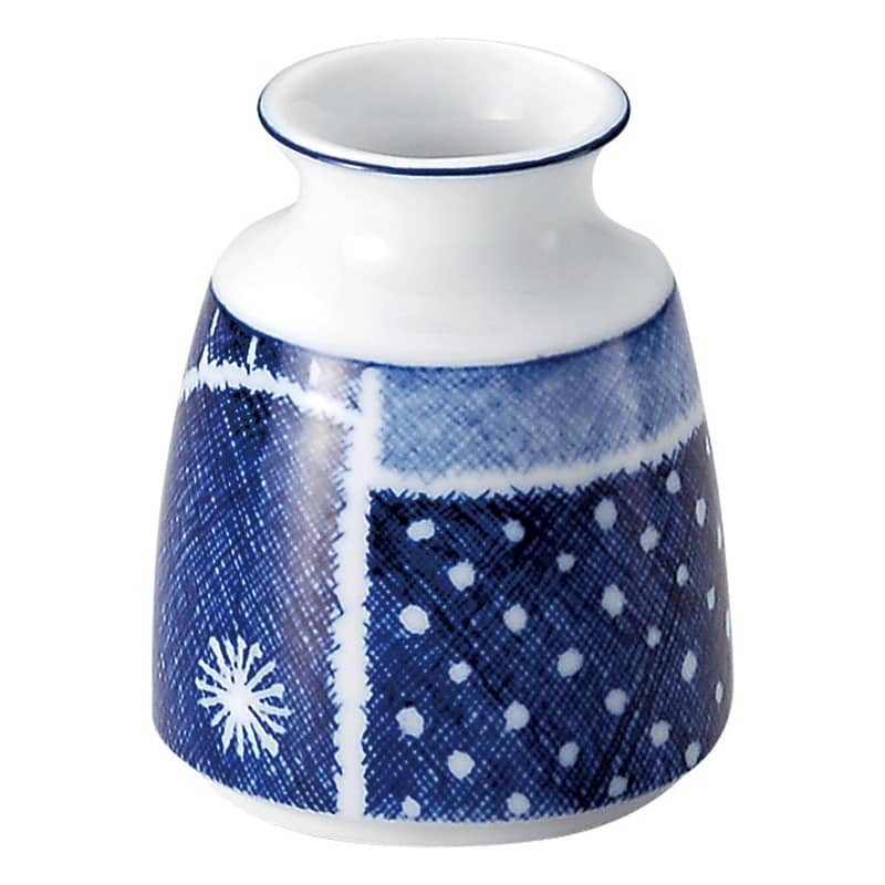 山万 古青藍　蕎麦徳利 1個（ご注文単位1個）【直送品】