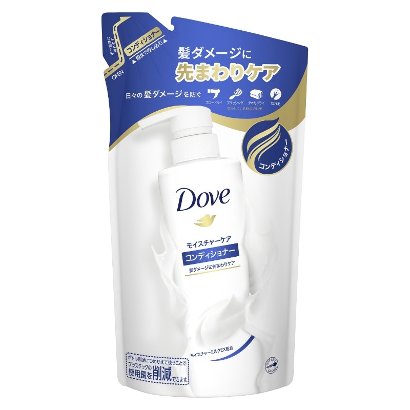 ユニリーバ・ジャパン ダヴ モイスチヤーケア コンデイシヨナー 詰替用 350G 1個(ご注文単位1個)【直送品】
