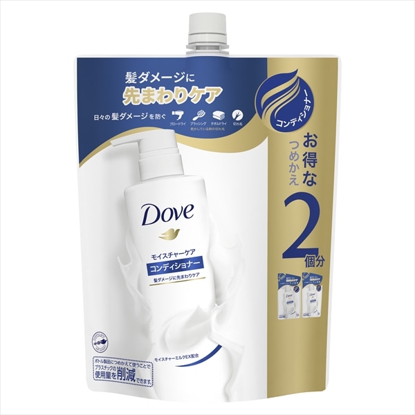 ユニリーバ・ジャパン ダヴ モイスチヤーケア コンデイシヨナー つめかえ用 700G 1個(ご注文単位1個)【直送品】