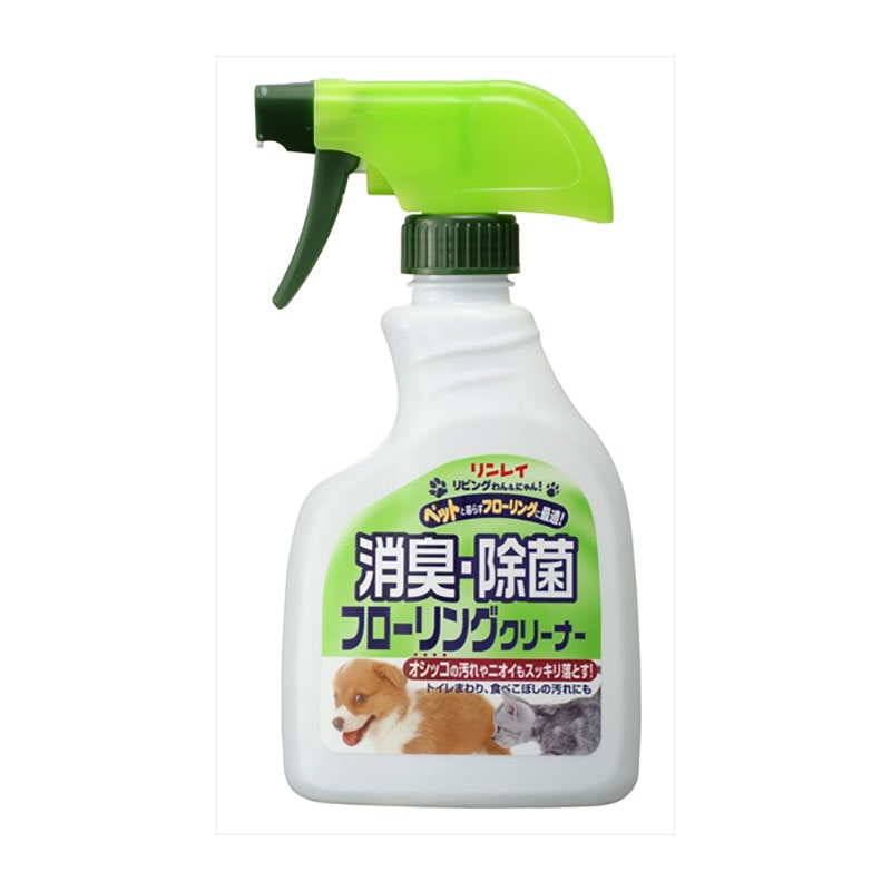 リンレイ リビングわん&にゃん! フローリングクリーナー 400ML 1個(ご注文単位1個)【直送品】