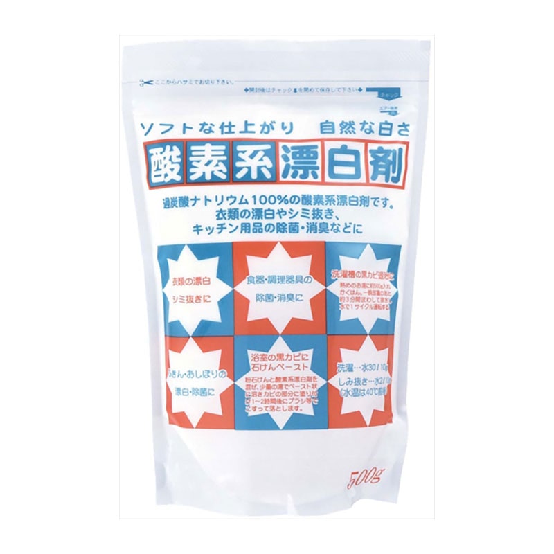 地の塩社 酸素系漂白剤 500G 1個(ご注文単位1個)【直送品】