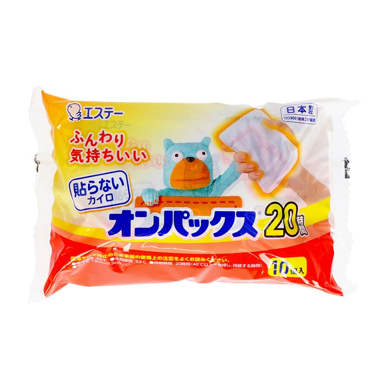 エステー 貼らないオンパックス 10個/袋（ご注文単位1袋）【直送品】