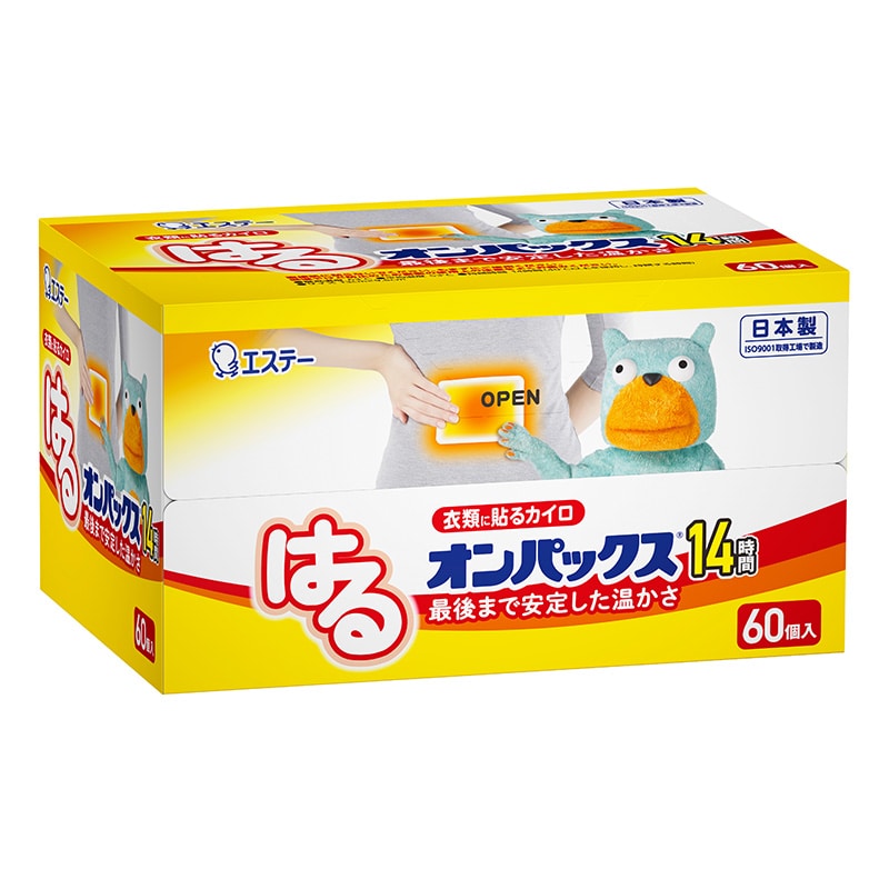 エステー はるオンパックス 60個/袋（ご注文単位1袋）【直送品】