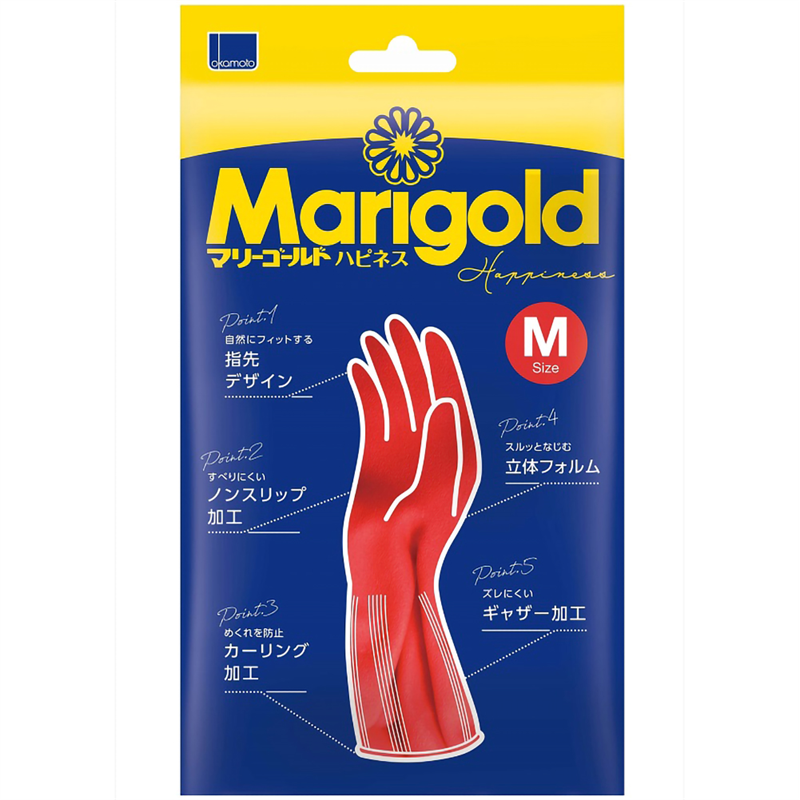 オカモト マリーゴールドハピネスM 1双 1パック(ご注文単位1パック)【直送品】
