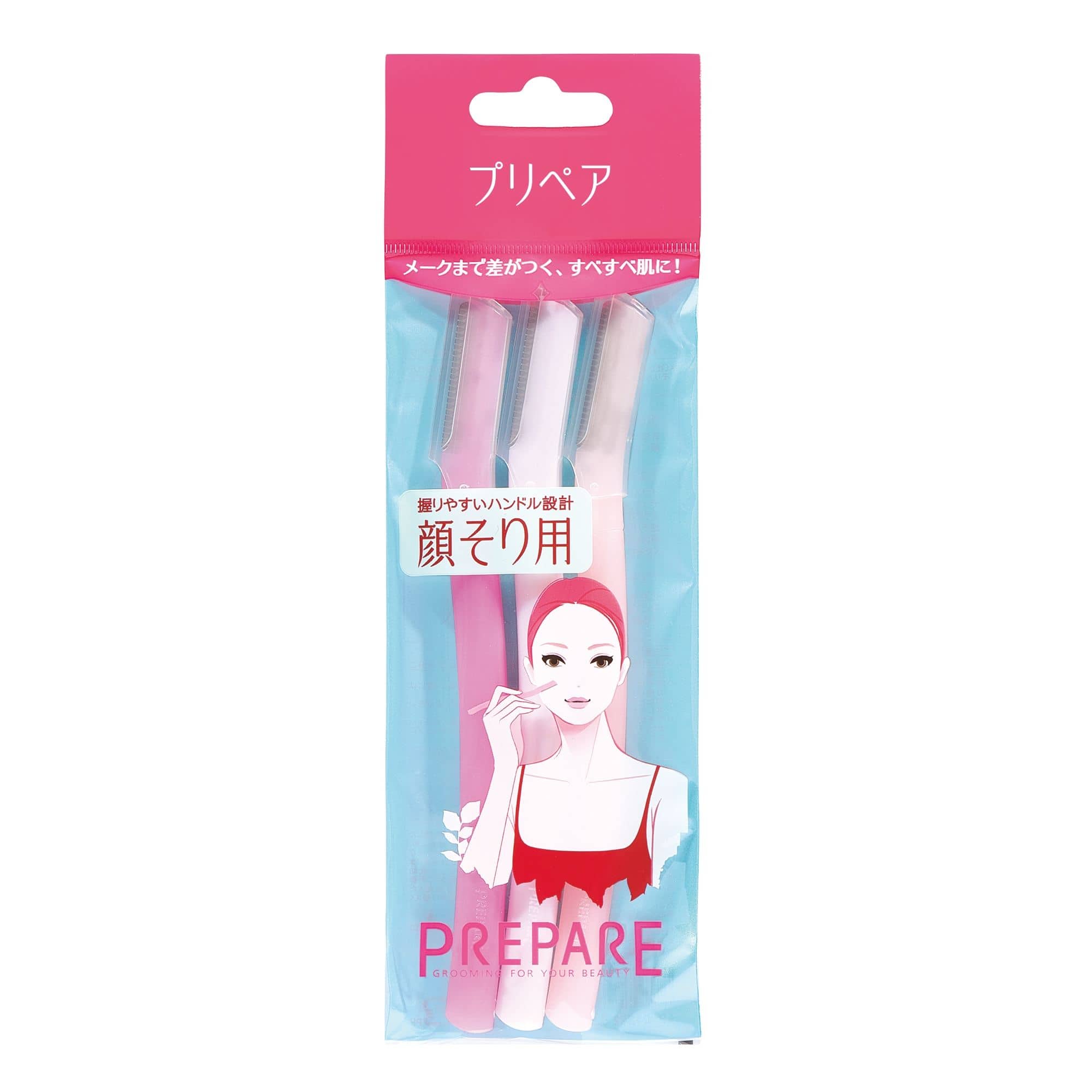 ファイントゥデイ プリペア 顔そり用(L) 3本/パック（ご注文単位1パック）【直送品】