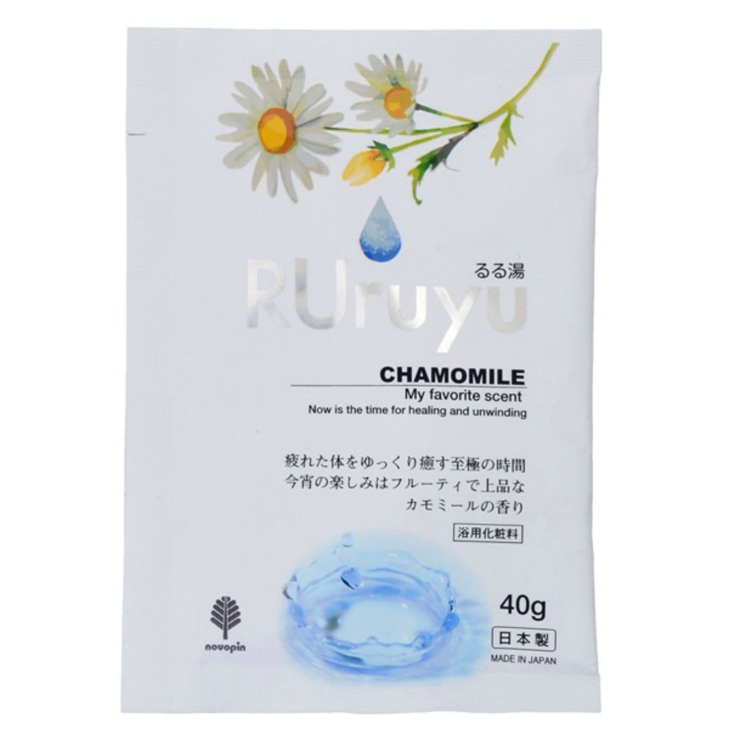 小久保工業所 るる湯 カモミールの香り 40G/パック(ご注文単位1パック)【直送品】