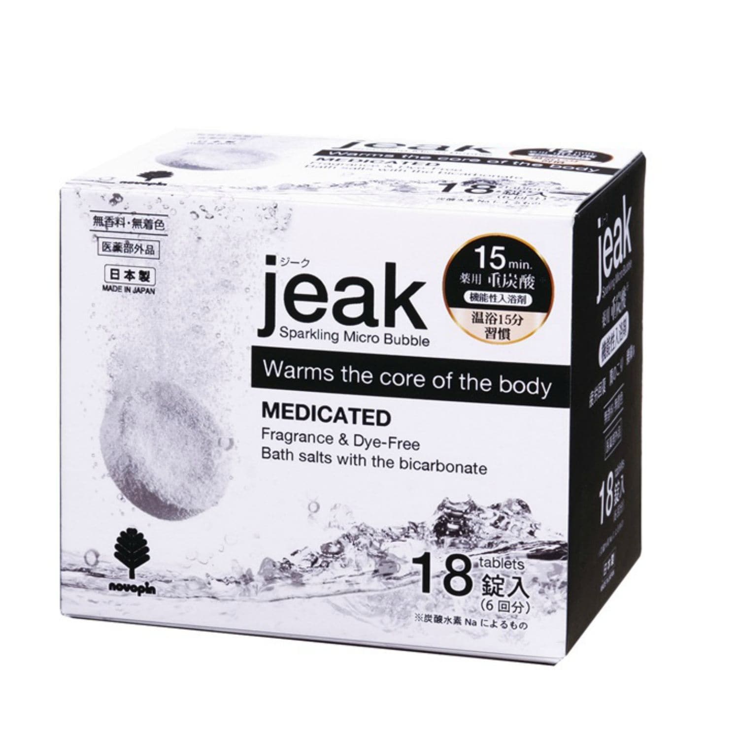 小久保工業所 薬用jeak 18錠 18錠/パック(ご注文単位1パック)【直送品】