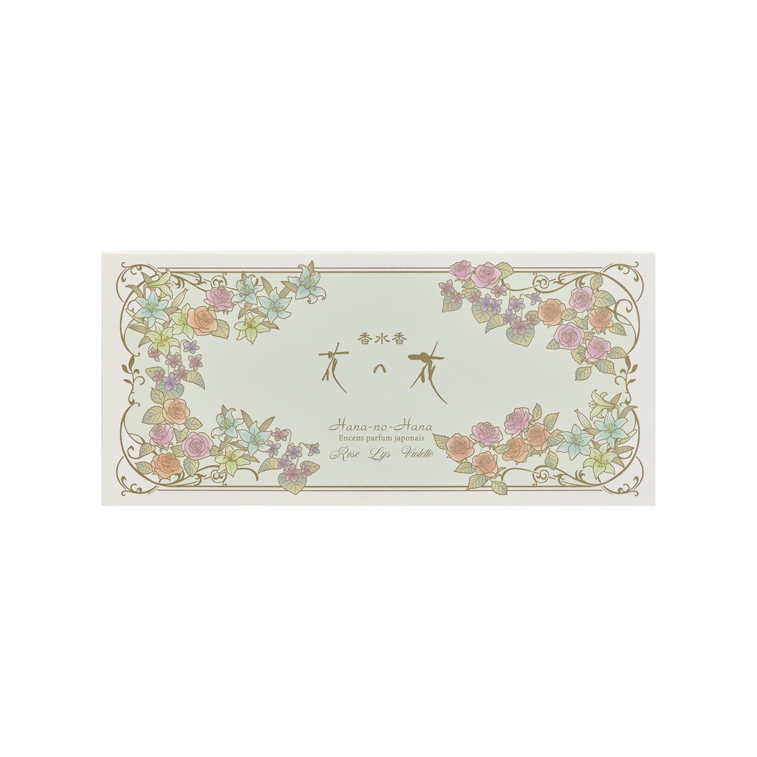 日本香堂 香水香 花の花セレクションVОL.1 30本/パック（ご注文単位1パック）【直送品】