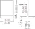 タテヤマアドバンス SX0027両面ゴンドラ背面ボード仕様 単体 ホワイト KZWS60C150S 1台(ご注文単位1台) 【直送品】
