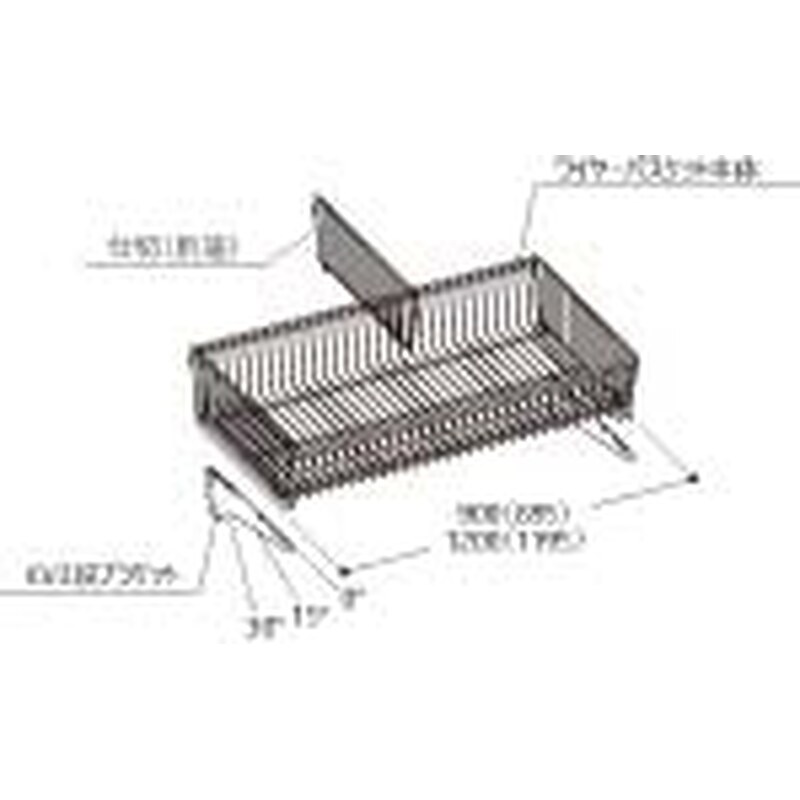 タテヤマアドバンス S67117N)ワイヤーバスケット傾斜セット 1セット(ご注文単位1セット) 【直送品】