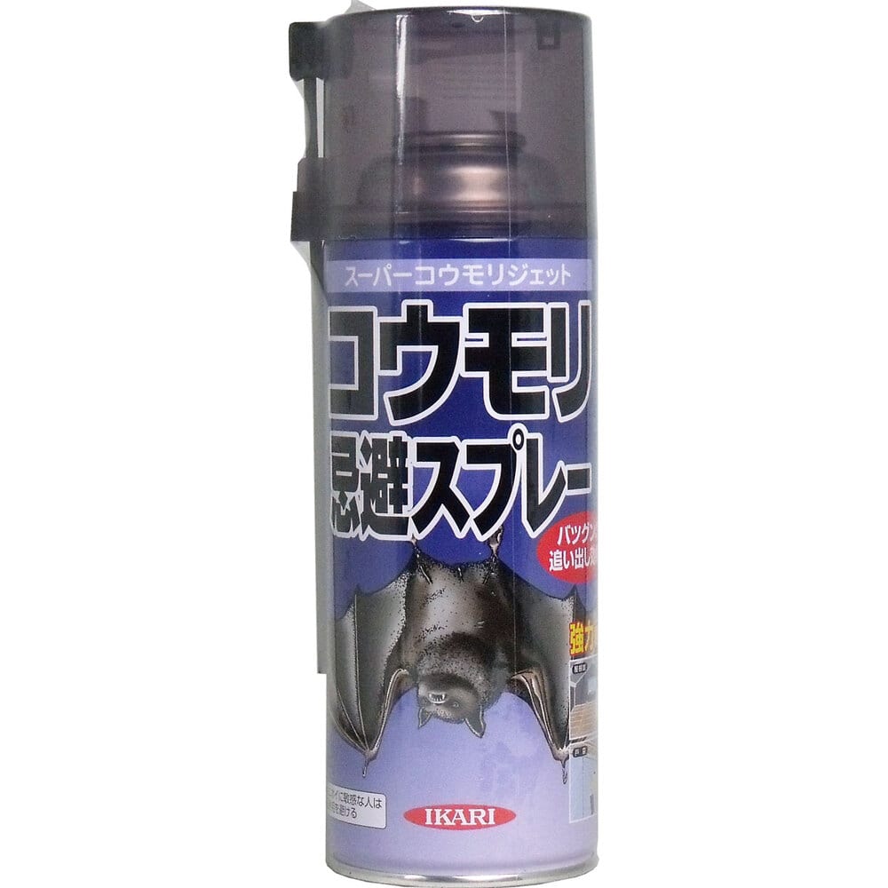 イカリ消毒 イカリ スーパーコウモリジェット コウモリ忌避スプレー 420mL 1個(ご注文単位1個)【直送品】