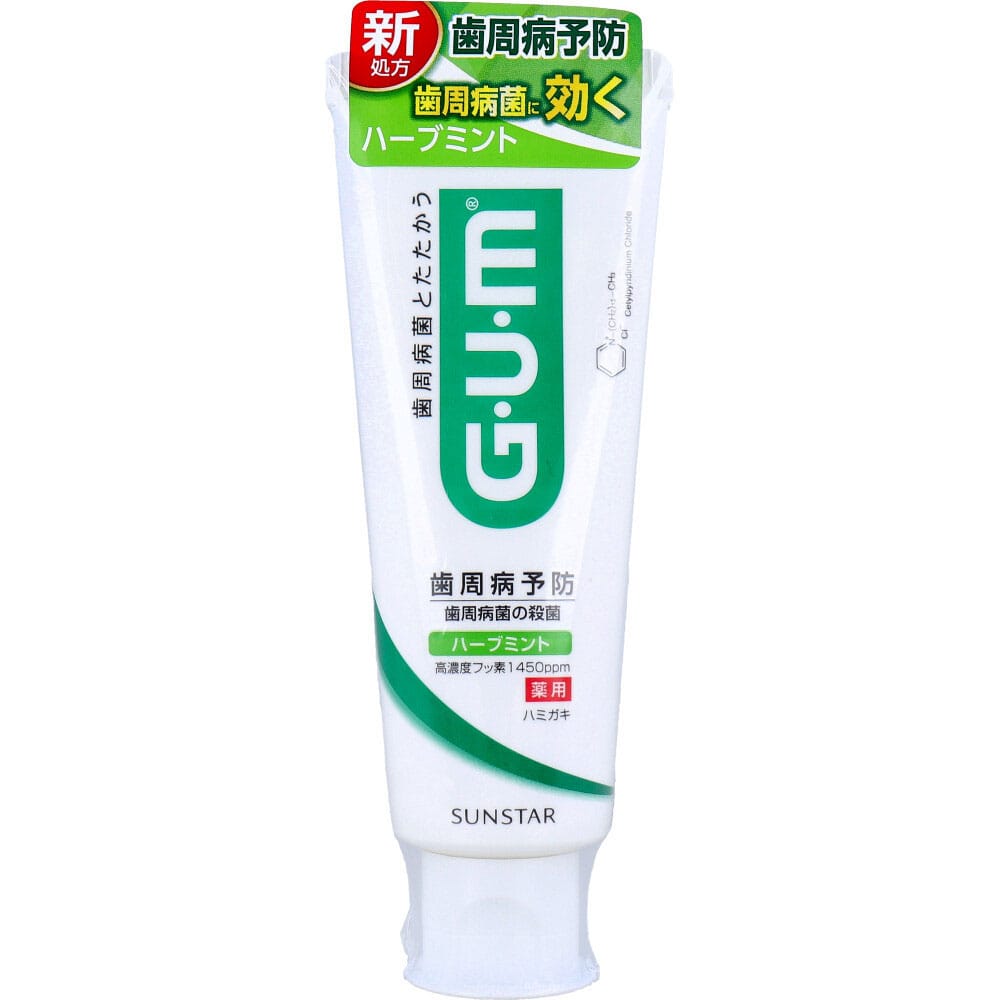 サンスター　GUM ガム・デンタルペースト薬用 スタンディング 120g　1個（ご注文単位1個）【直送品】