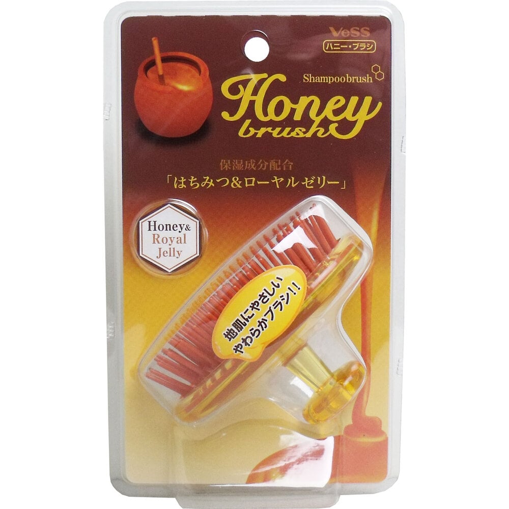 ベス工業 ハニーブラシ シャンプーブラシ H-600 1個(ご注文単位1個)【直送品】