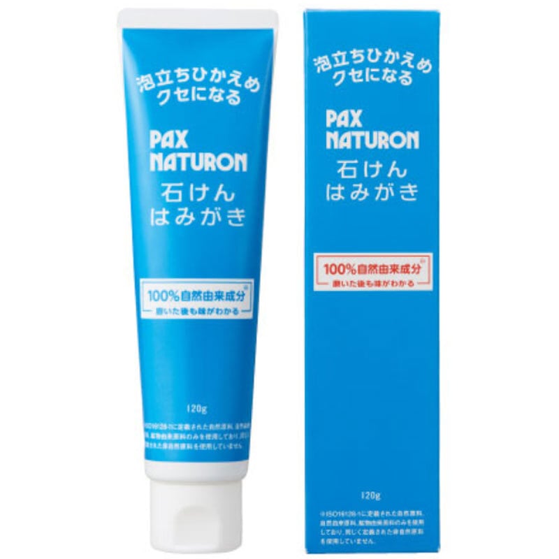 太陽油脂 パックスナチュロン 石けんはみがき 120g 1個(ご注文単位1個)【直送品】