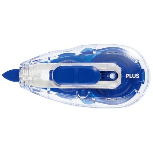 プラス PLUS 修正テープ ホワイパースライド 5㎜ ブルー 1個(ご注文単位1個)【直送品】
