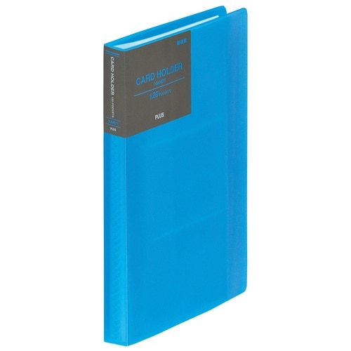 プラス PLUS カードホルダーFL-301NS ブルー 1冊(ご注文単位1冊)【直送品】