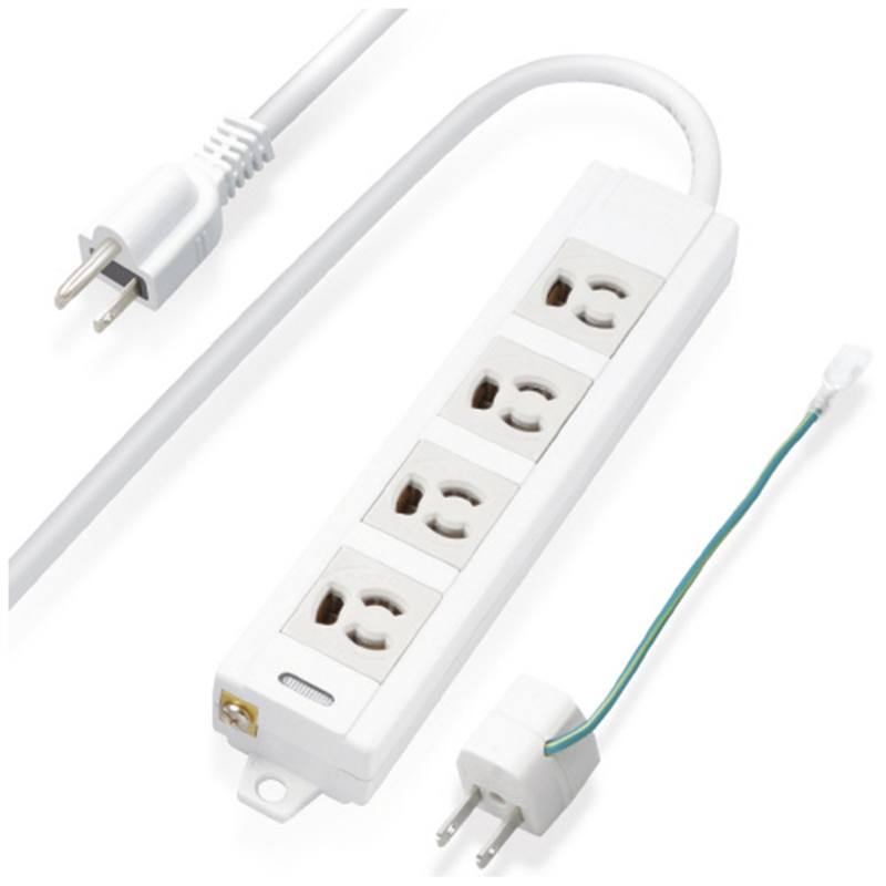 エレコム OAタップ4個口 T-ECOH34100NM 10m 1個(ご注文単位1個)【直送品】