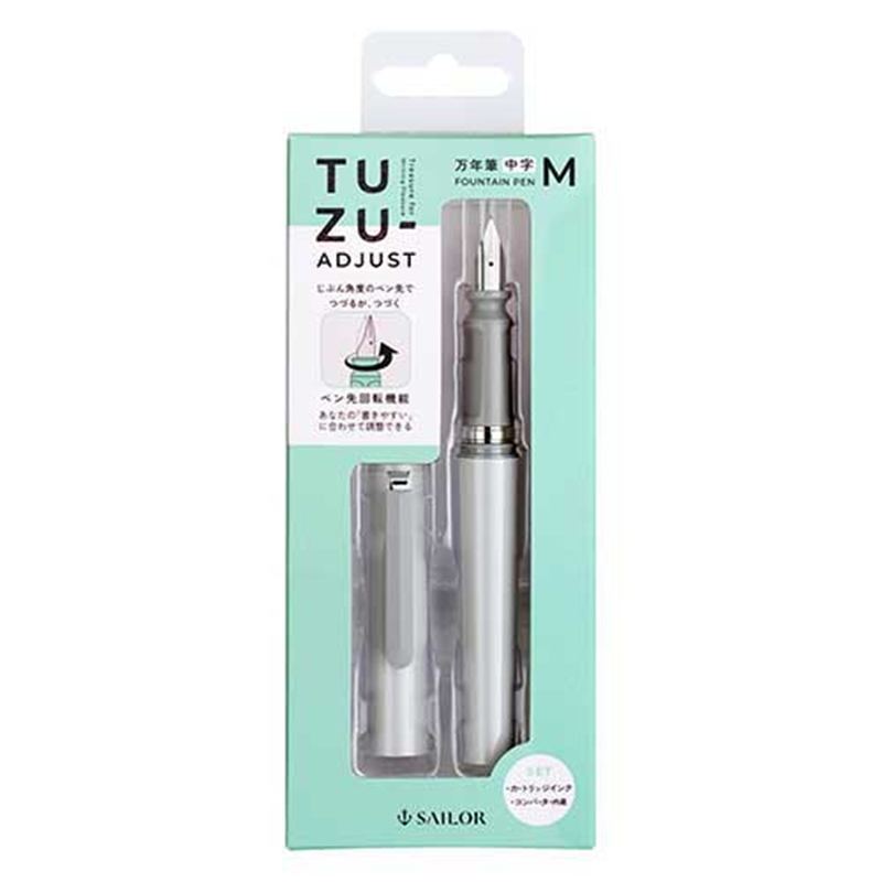 セーラー万年筆 TUZUADJUST万年筆パックグレーM12-0541-421 1個(ご注文単位1個)【直送品】
