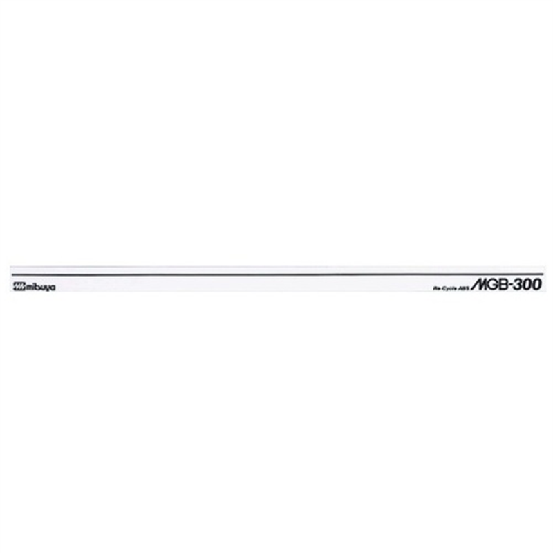 ミツヤ マグネットバー MGB-300 300mm ホワイト 1個(ご注文単位1個)【直送品】