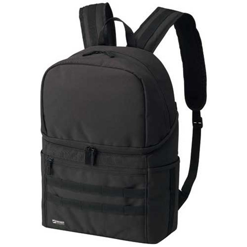 LIHITLAB スタンドバックパック黒16L A-3209-24 1個(ご注文単位1個)【直送品】