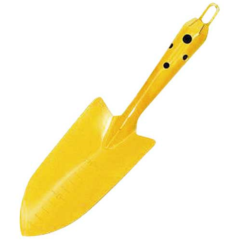 福井 カラー共柄移植ゴテ イエロー 1個(ご注文単位1個)【直送品】