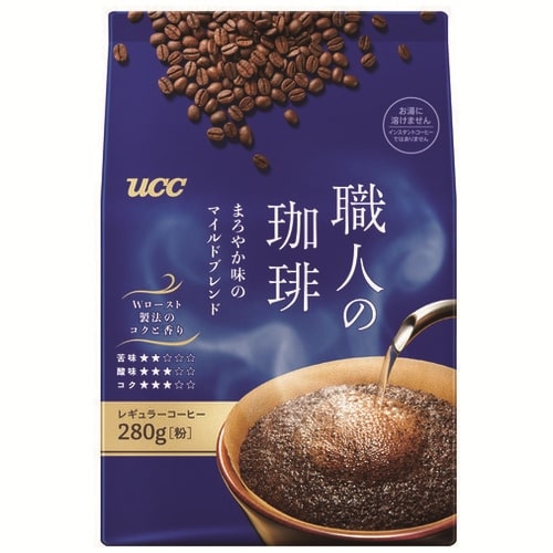 UCC ※UCC 職人の珈琲マイルドブレンド 280g/袋 ※軽（ご注文単位1袋）【直送品】