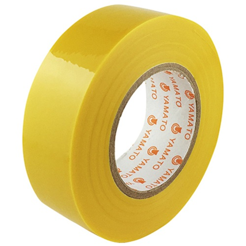 ヤマト ビニールテープ NO200-19 19mm*10m 黄 10巻 1個（ご注文単位1個）【直送品】